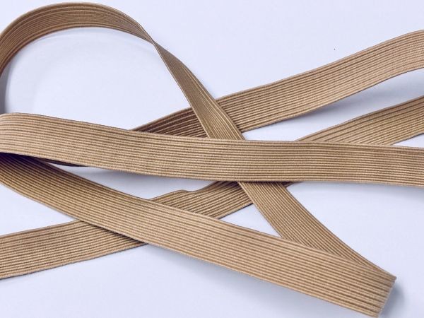 Mocha Elastic 12mm