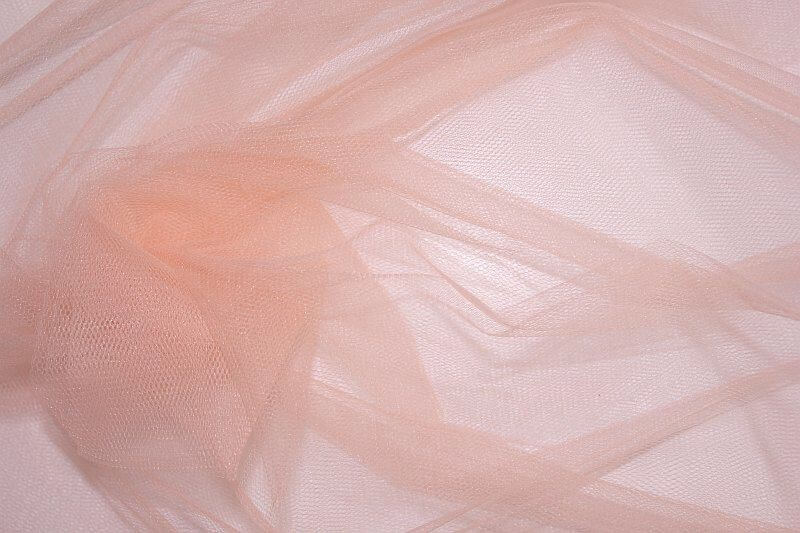 Bridal Tulle Apricot
