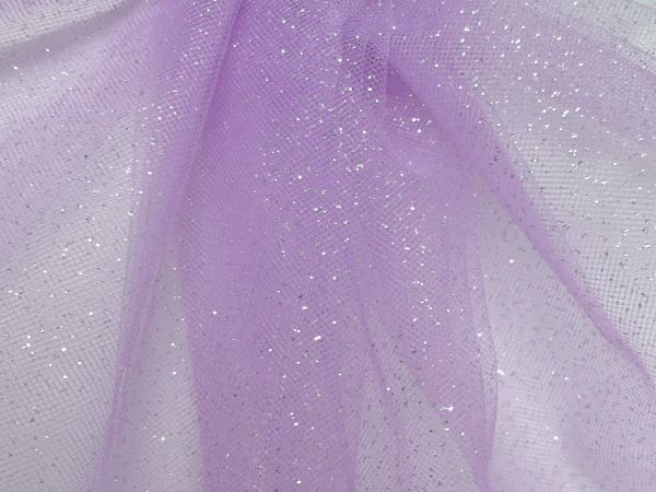 Glitter Tulle Lavender